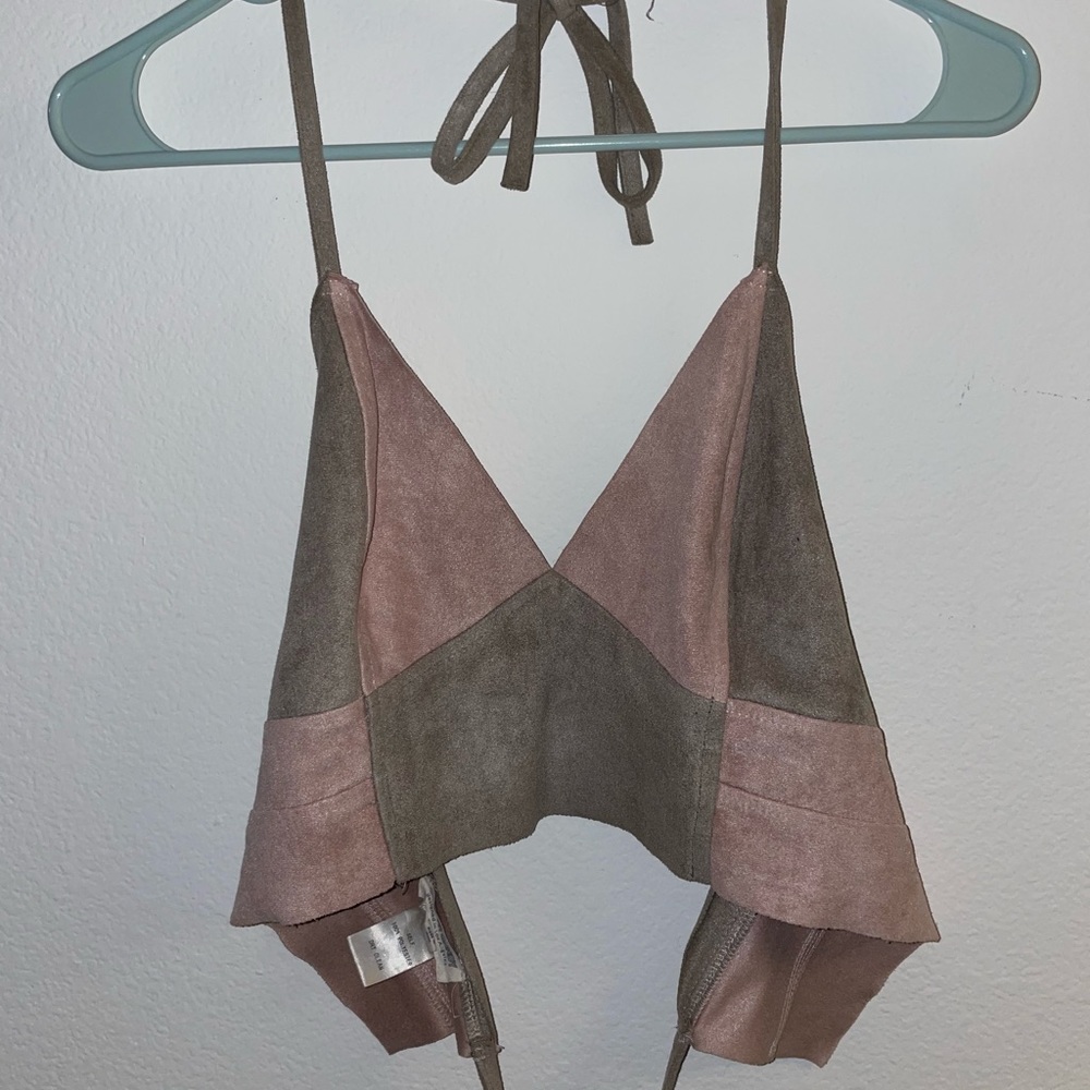 Hippy style tie top